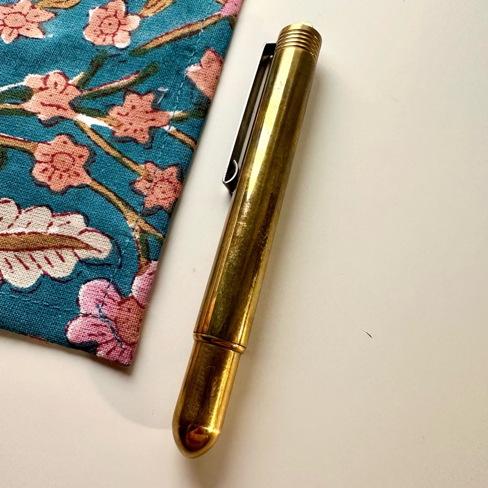 Travelers Company Brass Fountain Pen